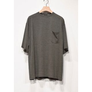 コモリ(COMOLI)の22ss comoli ウール天竺Tシャツ　サイズ3(Tシャツ/カットソー(半袖/袖なし))