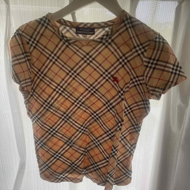 BURBERRY(バーバリー)のBurberry チェックTシャツ レディースのトップス(Tシャツ(半袖/袖なし))の商品写真