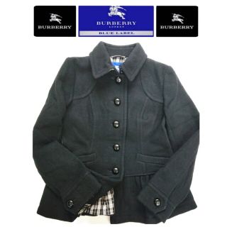 バーバリーブルーレーベル(BURBERRY BLUE LABEL)のBURBERRY BLUE LABEL バーバリー ブルーレーベル コート 38(ロングコート)