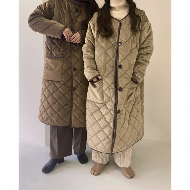 lawgy(ラウジー)の【お値下げ可能】lawgy original reversible coat レディースのジャケット/アウター(ロングコート)の商品写真