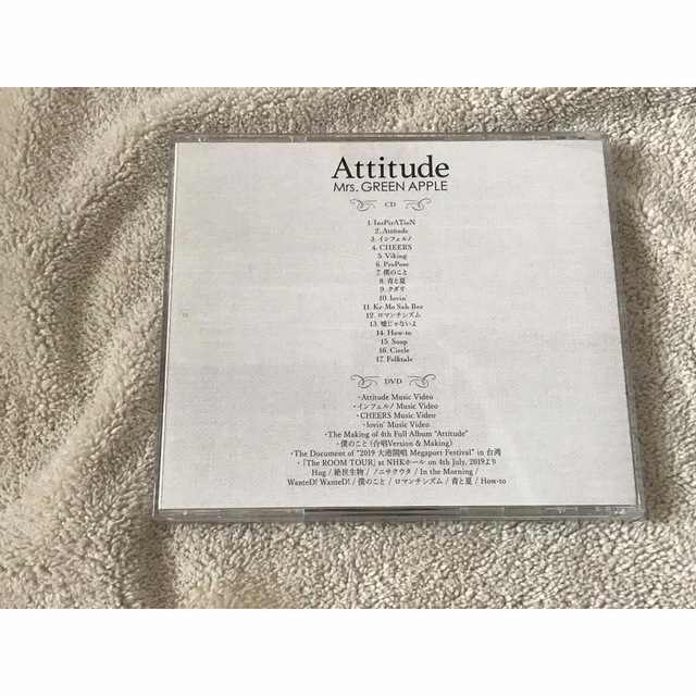 UNIVERSAL ENTERTAINMENT(ユニバーサルエンターテインメント)のAttitude（初回限定盤）　ミセス エンタメ/ホビーのCD(ポップス/ロック(邦楽))の商品写真