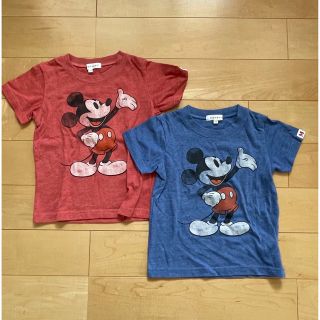 サンカンシオン(3can4on)のディズニー　ミッキーマウスTシャツ(Tシャツ/カットソー)