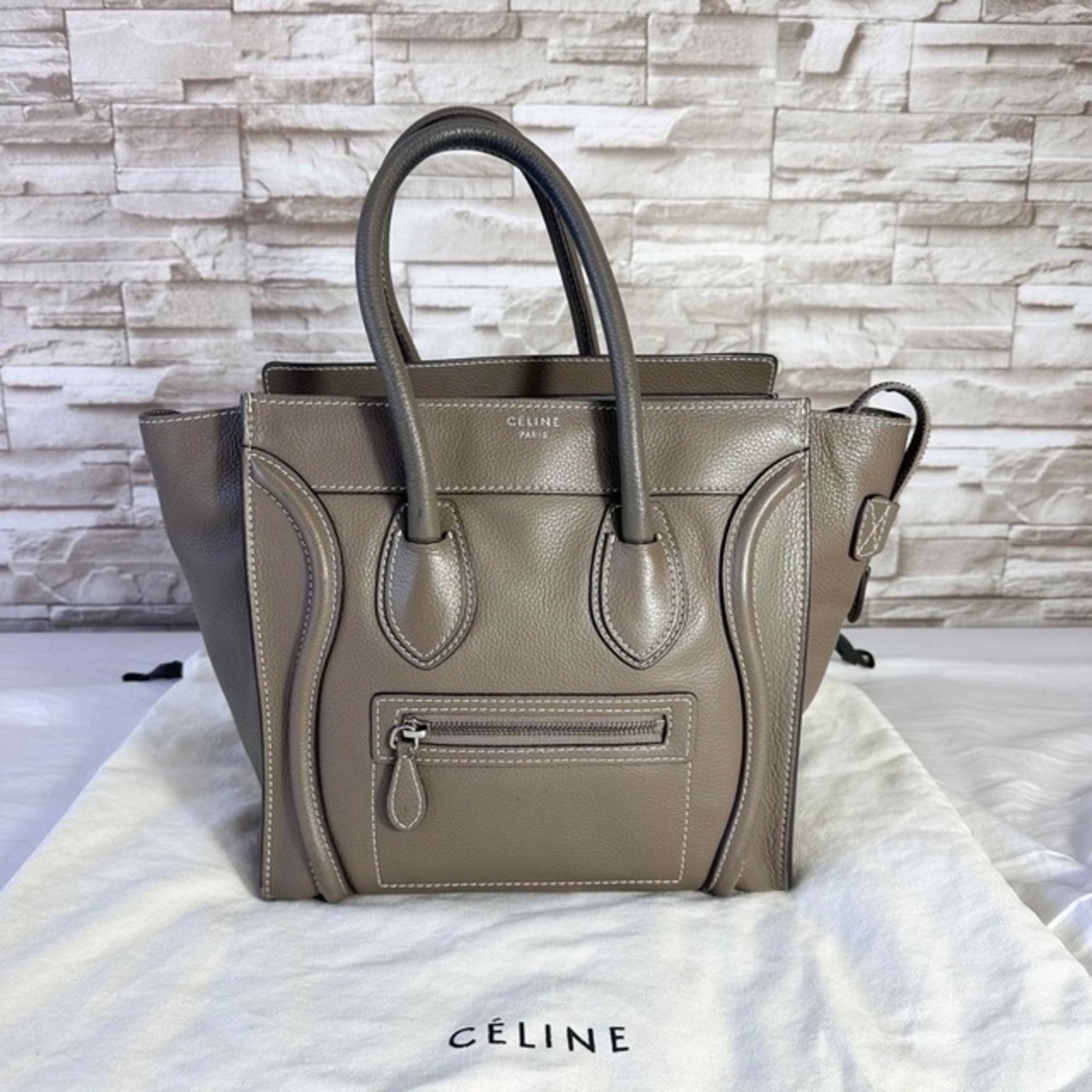 SALE100%新品】 celine - セリーヌ ラゲージ マイクロショッパー