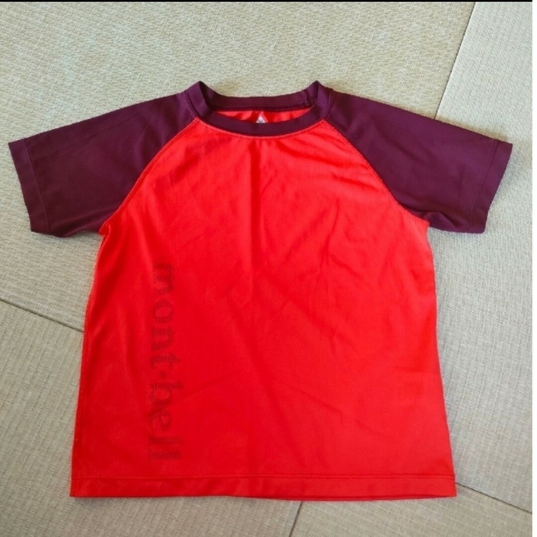 mont bell(モンベル)のモンベル　クールライト　半袖Tシャツ　120cm・110cmセット キッズ/ベビー/マタニティのキッズ服男の子用(90cm~)(Tシャツ/カットソー)の商品写真