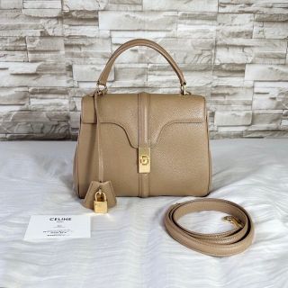 セリーヌ CELINE ハンドバッグ 2WAY16 セーズ Small ベージュ