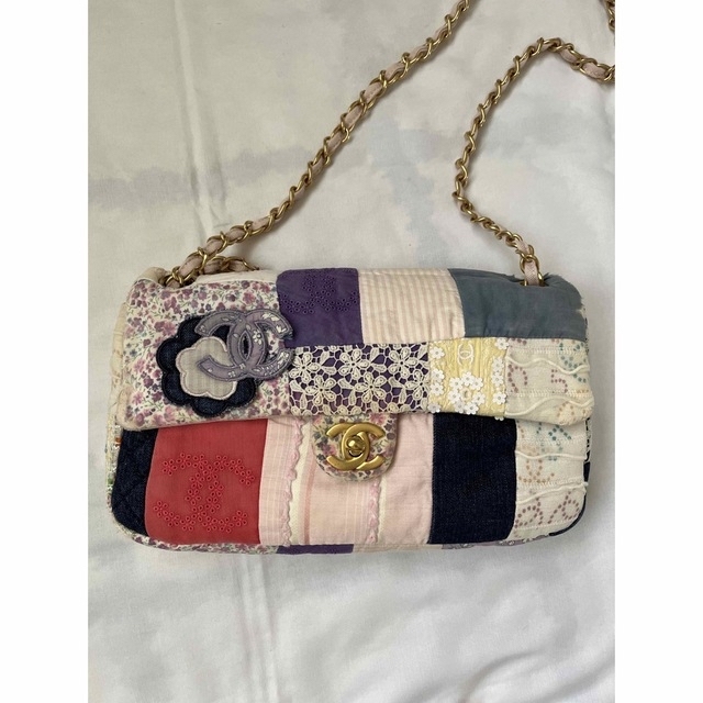 ヤマト工芸 CHANEL パッチワークみたいなショルダーバック シャネル