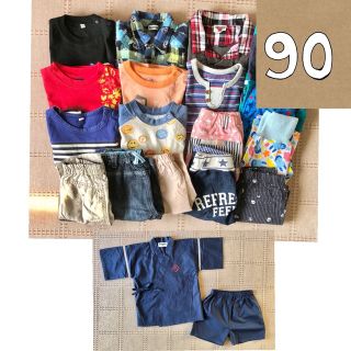 ベビーギャップ(babyGAP)の90 男の子　夏服　まとめ売り②(Tシャツ/カットソー)