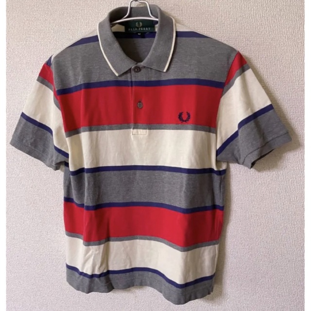 FRED PERRY(フレッドペリー)のFRED PERRY  ボーダーロゴポロシャツ フレッドペリー レディースのトップス(ポロシャツ)の商品写真