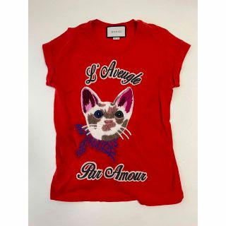 グッチ 猫 Tシャツ(レディース/半袖)の通販 14点 | Gucciのレディース