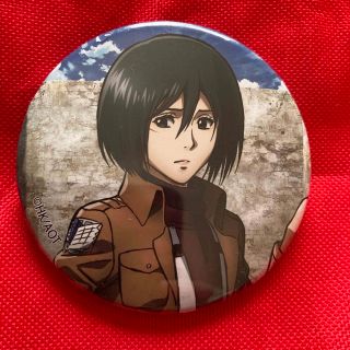 当時品 貴重 進撃の巨人 検定缶バッジ ミカサの通販 by ゆ's shop|ラクマ