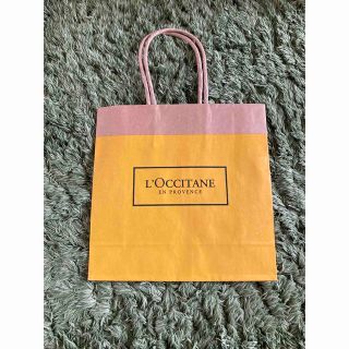 ロクシタン(L'OCCITANE)のロクシタン　紙袋　イエロー(ショップ袋)