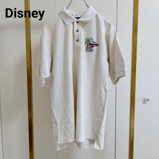 ディズニー(Disney)のDisney(ディズニー）M/ホワイト/ポロシャツ(ポロシャツ)