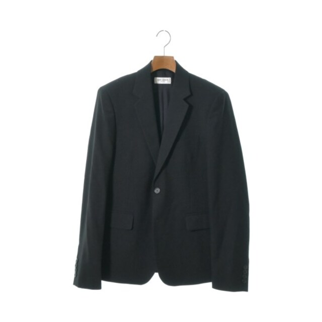 SAINT LAURENT PARIS テーラードジャケット 48(L位) 黒 | www ...