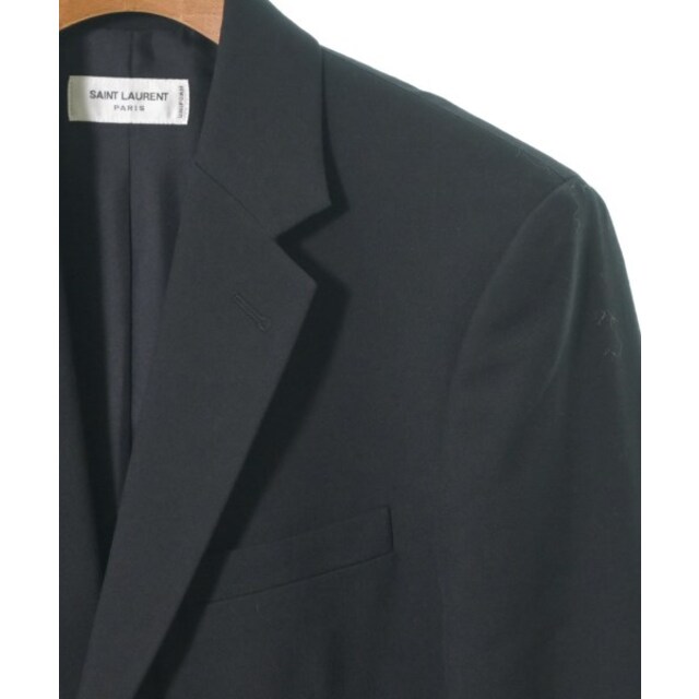 SAINT LAURENT PARIS テーラードジャケット 48(L位) 黒 | www ...
