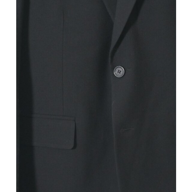 SAINT LAURENT PARIS テーラードジャケット 48(L位) 黒 【古着】【中古】