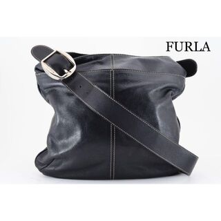 Furla - FURLA フルラ　ショルダーバッグ　オールレザー　ブラック　23051627