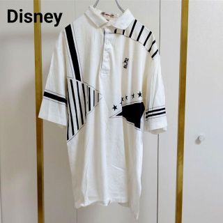 ディズニー(Disney)のDisney(ディズニー）USA/XL/ホワイト/ポロシャツ(ポロシャツ)