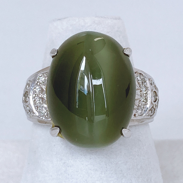 ✨翡翠 ネフライト✨ 指輪 18K-