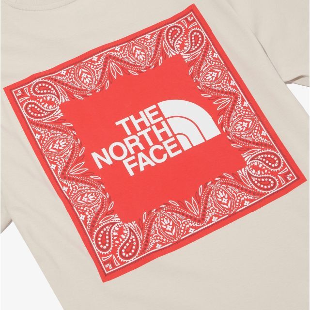 THE NORTH FACE(ザノースフェイス)のノースフェイス Tシャツ 半袖 ペイズリー 綿100 男女兼用 XL K483C メンズのトップス(Tシャツ/カットソー(半袖/袖なし))の商品写真