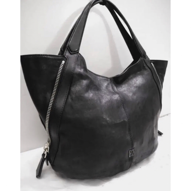 美品☆GIVENCHY ジバンシィ TINAN A4対応 レザー トート バッグ - www