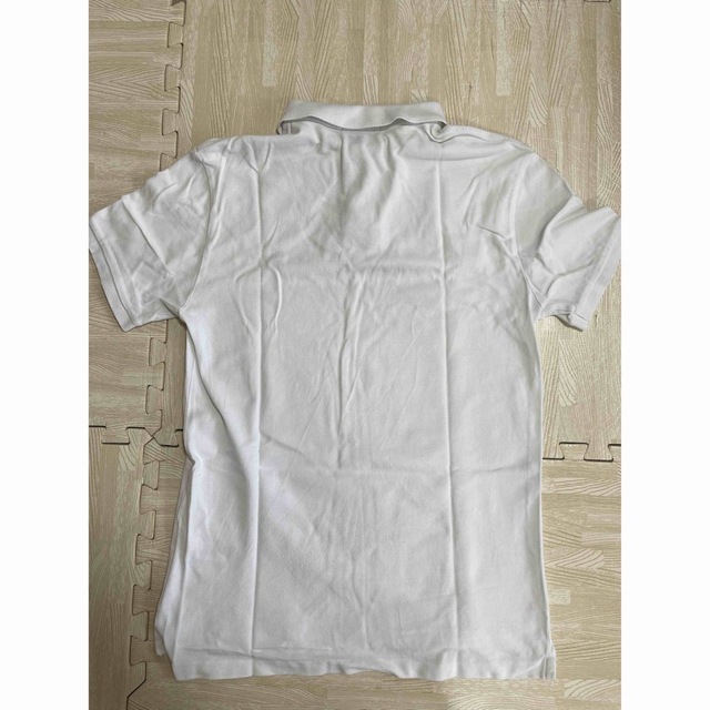 POLO RALPH LAUREN(ポロラルフローレン)のポロラルフローレン  ポロシャツ　スリムフィット　Mサイズ　ホワイト メンズのトップス(ポロシャツ)の商品写真