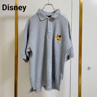 ディズニー(Disney)のDisney(ディズニー）L/グレー/ポロシャツ(ポロシャツ)