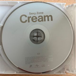 セクシー ゾーン(Sexy Zone)のSexyZone 初回B Cream CDのみ(アイドル)