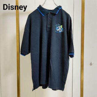 ディズニー(Disney)のDisney(ディズニー）L/ブラック/ポロシャツ(ポロシャツ)