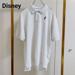 ディズニー(Disney)のDisney(ディズニー）M/ホワイト/ポロシャツ(ポロシャツ)