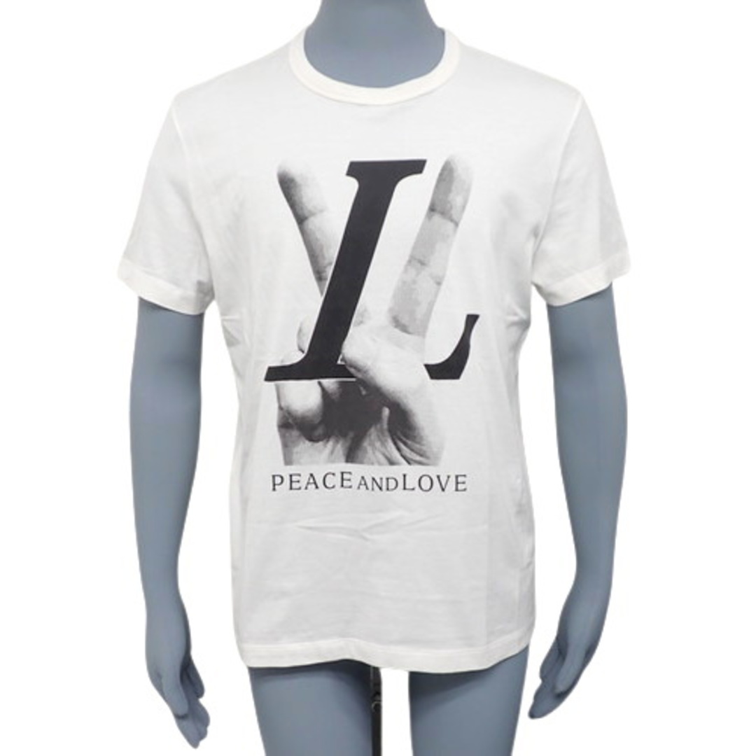 新品アウトレット特価 ルイ・ヴィトントップス PEACE AND LOVE クルー
