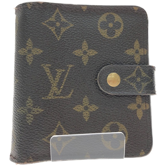 【超美品】 LOUIS VUITTON コンパクトジップ M61667 二つ折り