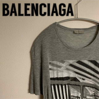 バレンシアガ(Balenciaga)のBALENCIAGA バレンシアガ　グラフィック　プリント　Tシャツ　ロゴ(Tシャツ/カットソー(半袖/袖なし))
