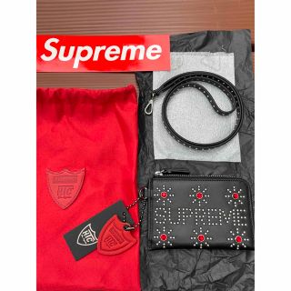 Supreme - Supreme HTC Studded Wallet 財布 ウォレット 黒の通販
