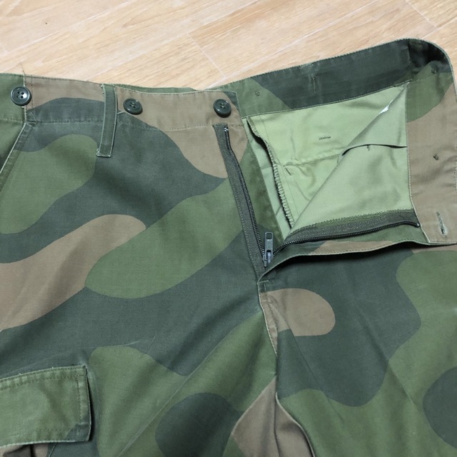 MILITARY - 00s ノルウェー軍 M98 迷彩 カモフラ カーゴパンツ 50/52N