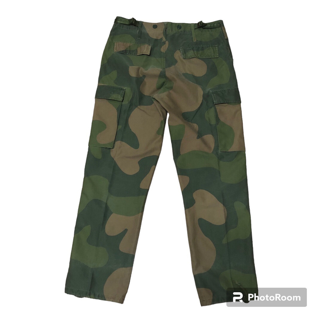 MILITARY - 00s ノルウェー軍 M98 迷彩 カモフラ カーゴパンツ MILITARY - 00s ノルウェー軍 M98 迷彩 カモフラ カーゴパンツ