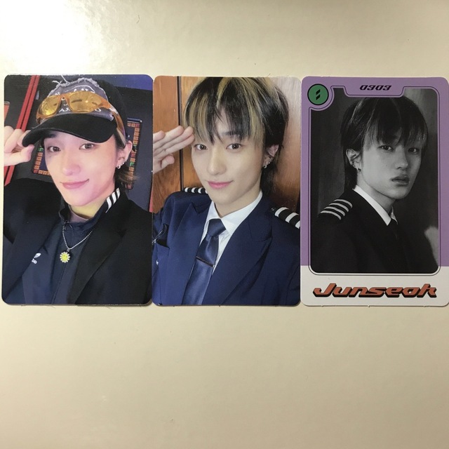 ATBO ジュンソク トレカ 3枚セット エンタメ/ホビーのCD(K-POP/アジア)の商品写真