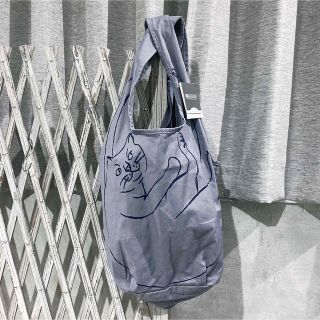 ルートート(ROOTOTE)の新品 Rootote ルートート エコバッグ 大容量 ネコ キャット バッグ(エコバッグ)