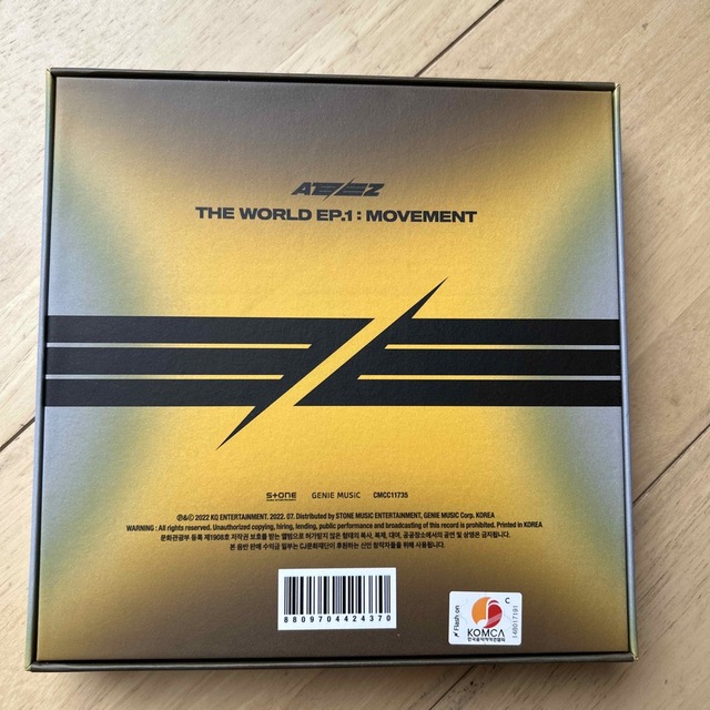 ATEEZ(エイティーズ)のateez the world ep.1 movement アルバム エンタメ/ホビーのCD(K-POP/アジア)の商品写真