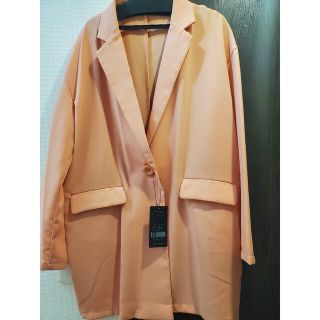 セシルマクビー(CECIL McBEE)の新品 ジャケット ピンク 春 夏 UV対策(テーラードジャケット)