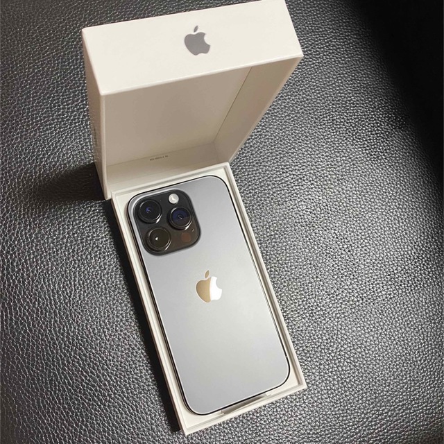 Apple(アップル)のiPhone 14 Pro スペースブラック 1TB SIMフリー スマホ/家電/カメラのスマートフォン/携帯電話(スマートフォン本体)の商品写真