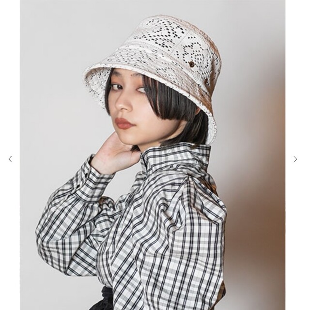 CA4LA(カシラ)のカシラ　ハットLACE HAT 6 レディースの帽子(ハット)の商品写真