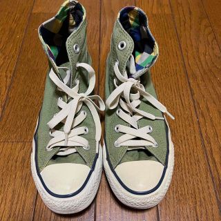 オールスター(ALL STAR（CONVERSE）)のCONVERSE コンバース オールスター グリーン ハイカットスニーカー(スニーカー)