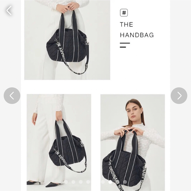 ❤️新品未使用❤️ ZARA ナイロン 大型 トートバッグ ショルダー 黒 レディースのバッグ(トートバッグ)の商品写真