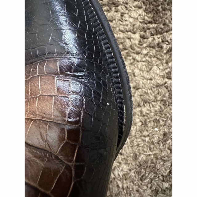 靴/シューズdries van noten crocodile leather shoes