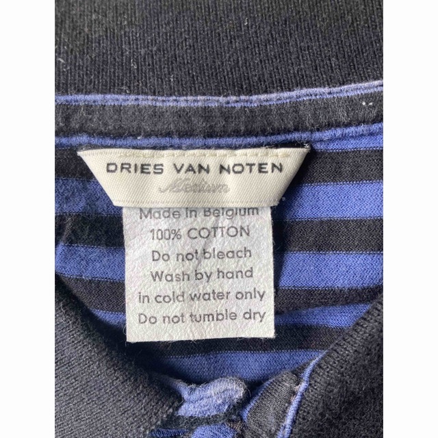 DRIES VAN NOTEN(ドリスヴァンノッテン)のドリスヴァンノッテン　ポロシャツ　ベルギー製 メンズのトップス(ポロシャツ)の商品写真