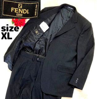 フェンディ(FENDI)の専用❗️大きいFENDI フェンディ　セットアップスーツ　黒　52 XL〜(セットアップ)