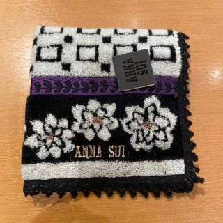 アナスイ(ANNA SUI)のアナスイタオルハンカチレースブラック(ハンカチ)