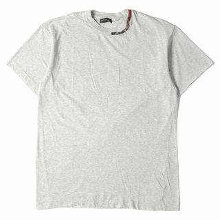 コムデギャルソン(COMME des GARCONS)のCOMME des GARCONS コムデギャルソン Tシャツ エスニック テープ パイピング 装飾 クルーネックTシャツ HOMME PLUS Ethnic 92SS ヘザーグレートップス カットソー アーカイブ【メンズ】【中古】【新品同様】【R047】(Tシャツ/カットソー(半袖/袖なし))