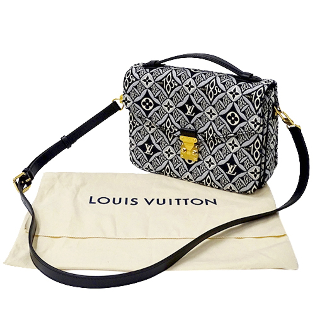 ルイ ヴィトン LOUIS VUITTON バッグ モノグラム ジャガード SINCE 1854 レディース ブランド ハンドバッグ ショルダーバッグ 2way ポシェット メティス MM グレー M57272 2020年冬コレクション