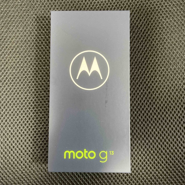 【匿名配送】新品未開封 moto g13 128GB ラベンダーブルー5000mAh重さ